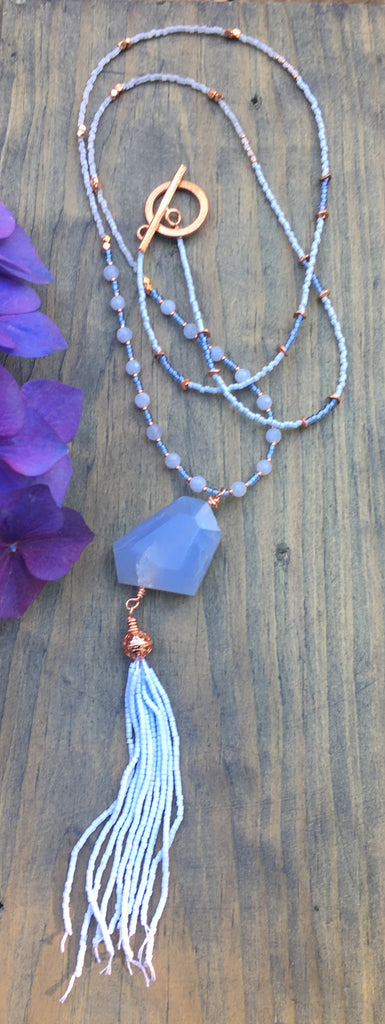 Beaded Necklace Agate – Bead Free Forever