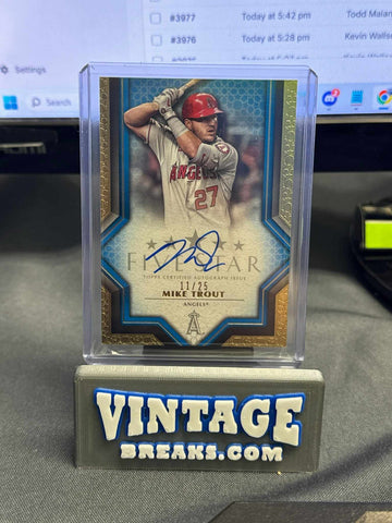 2023 Topps Five Star Mike Trout Auto