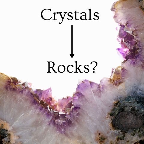 are crystals rocks