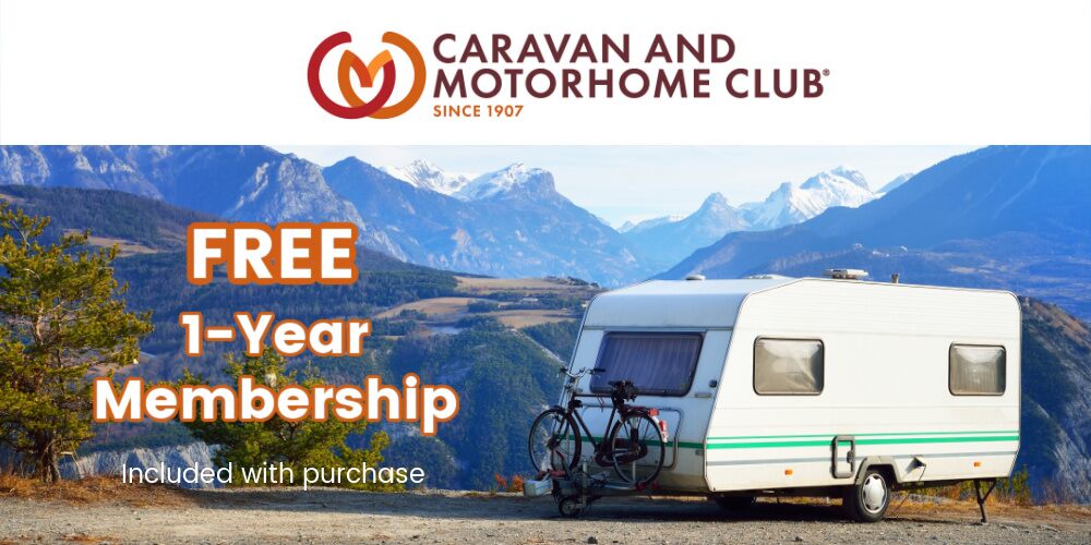 Caravan and Motorhome Club Membership Banner