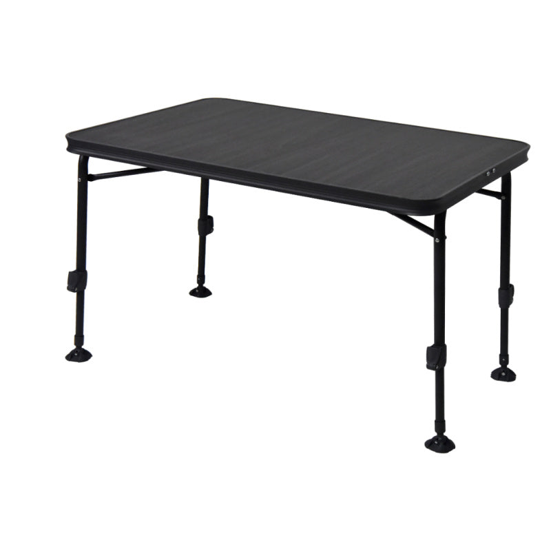 Cortina Weatherproof Table Black Side Angle