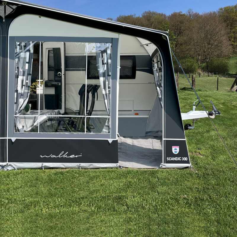 Scandic 300 Caravan Awning Close Up