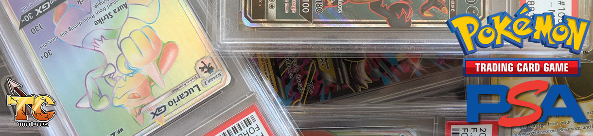 Titan Cards offer a variety of PSA Graded Pokemon Cards.