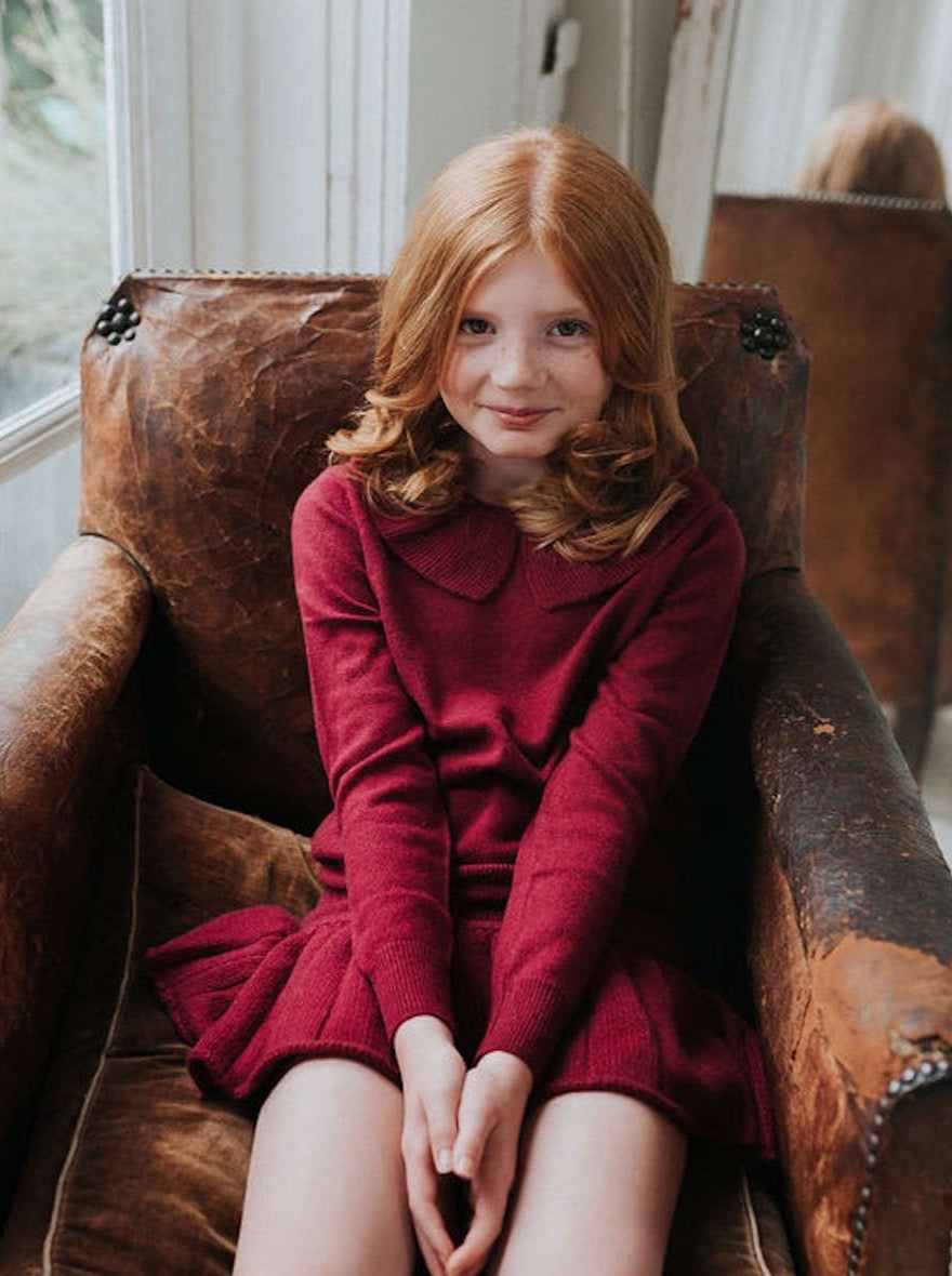 bannerredcollaredjumper skirtpl