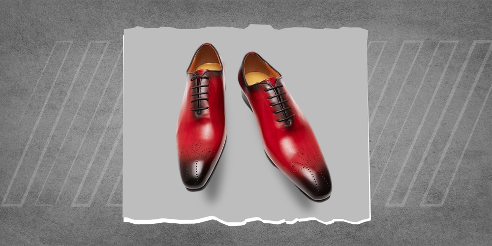 Italian Men's Dress Shoes - Genuine Leather Oxfords