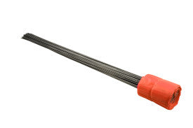 C.H Hanson Stake Flags-21" Staff, 2-1/2"x3-1/2" Flag, Red Fluorescent 100Pcs. (21" x 2-1/2" x 3-1/2", Red)