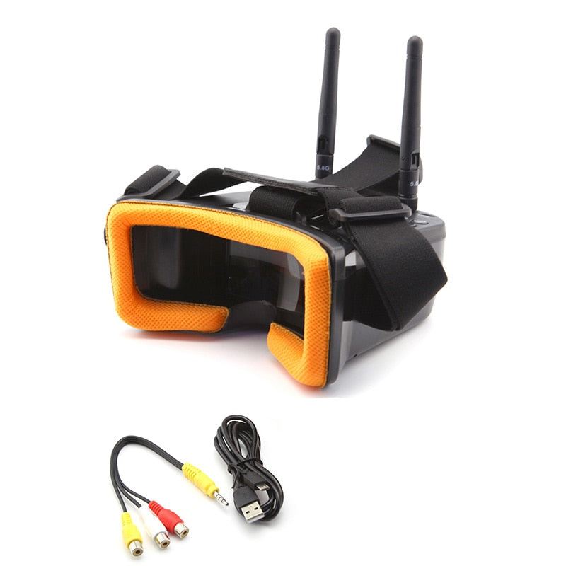 Dual Antennas FPV Goggles Monitor for Racing Drone