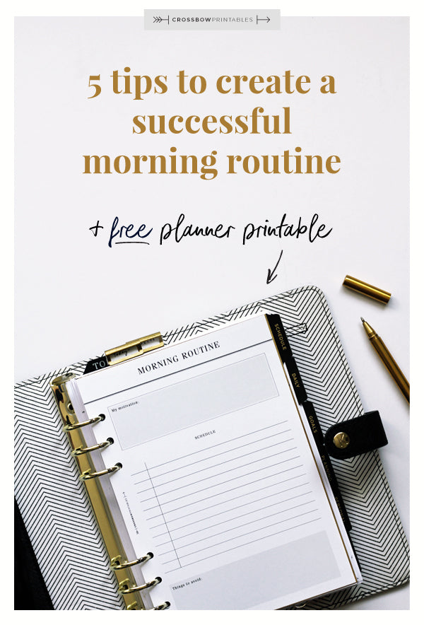 Free planner printable inserts Crossbow Printabless