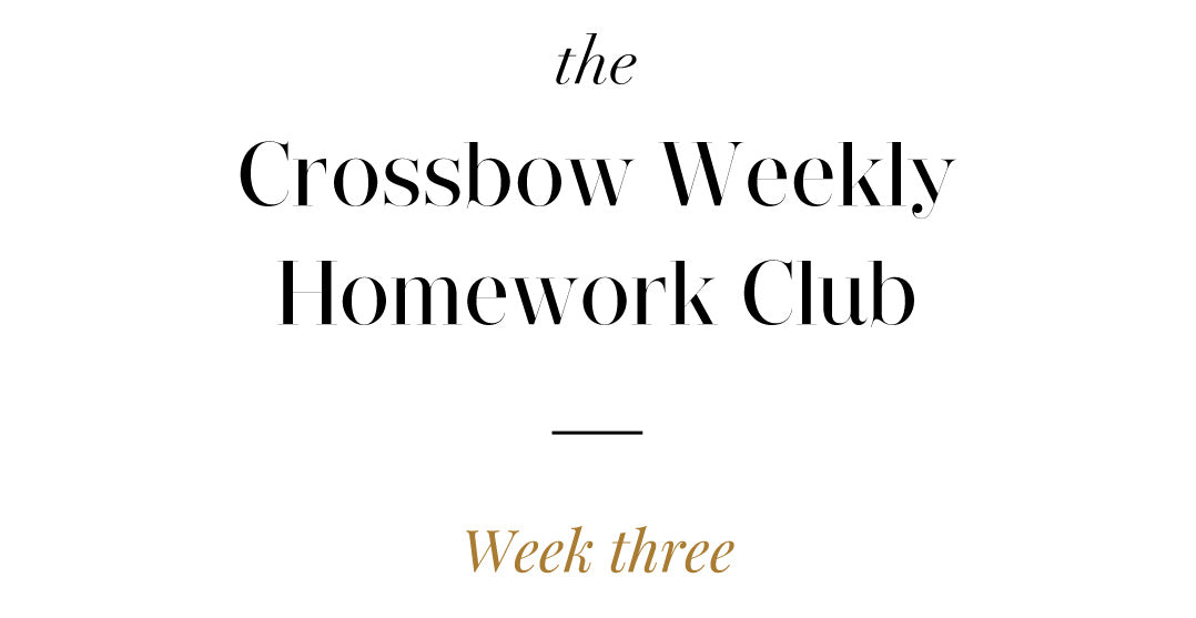 Crossbow weekly homework club