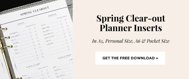 Free planner inserts