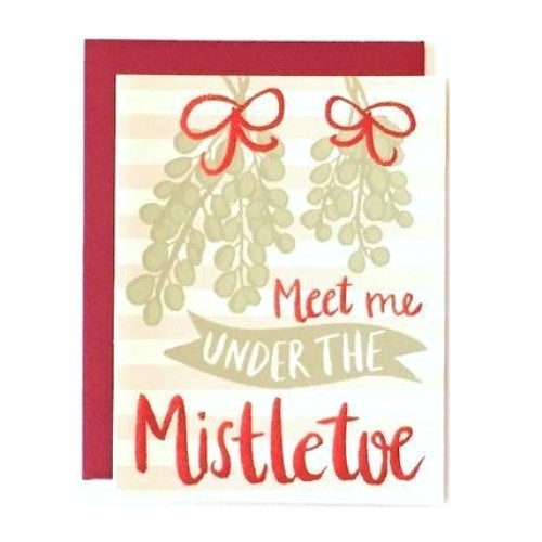 Meet Me Under the Mistletoe by M. Robinson