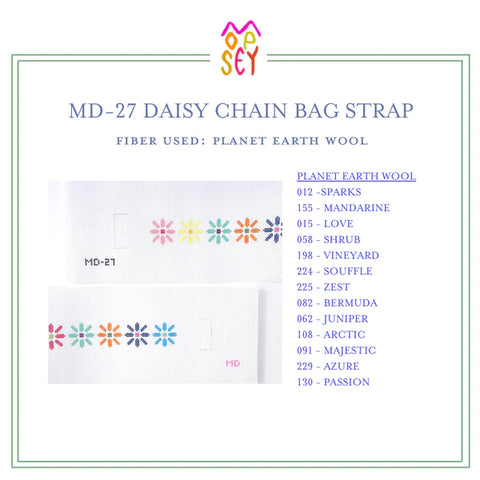 Daisy Chain Bag Strap Fiber Recommendations