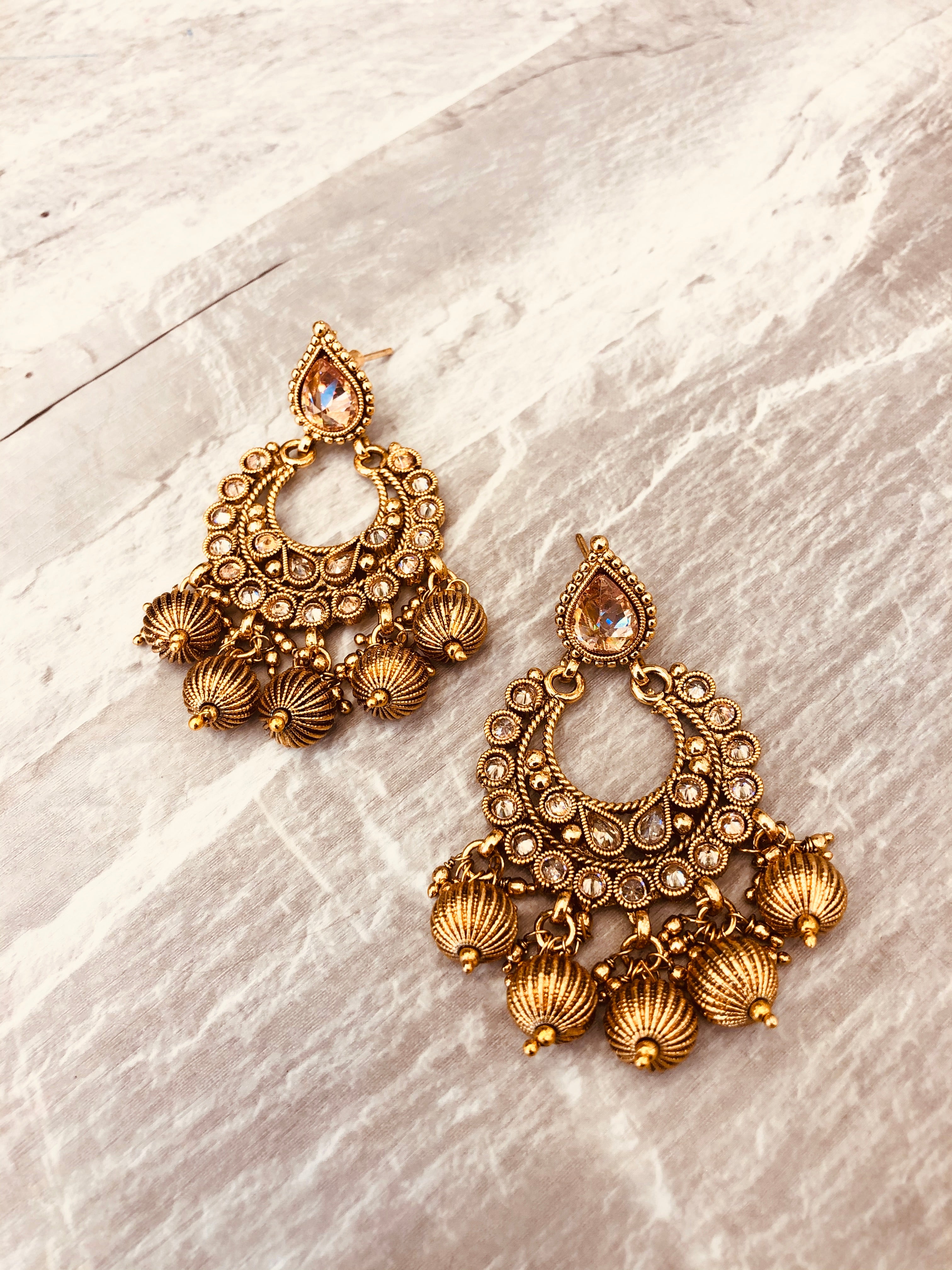 Polki Earrings – Maya's Boutique