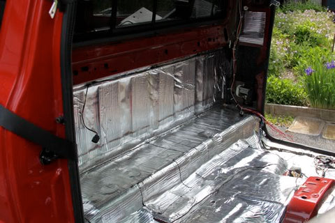 Sound Deadening a Truck with B-Quiet Ultimate