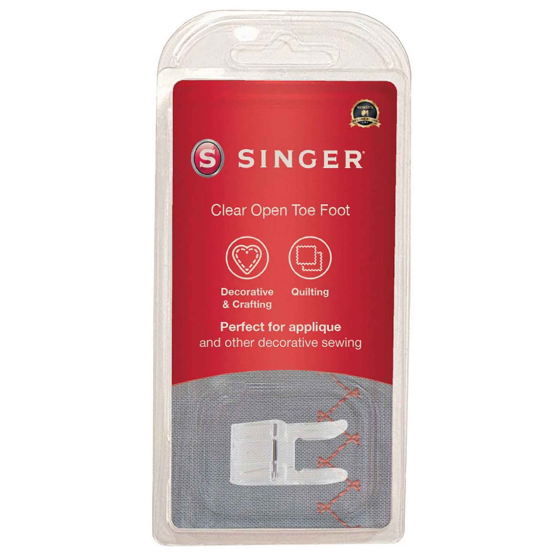 Prensatelas abierto transparente SINGER®
