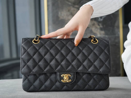 CHANEL MINI FLAP BAG with TOP HANDLE
