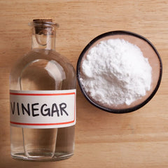 Vinegar as cost effective natural ingredients for household cleanings