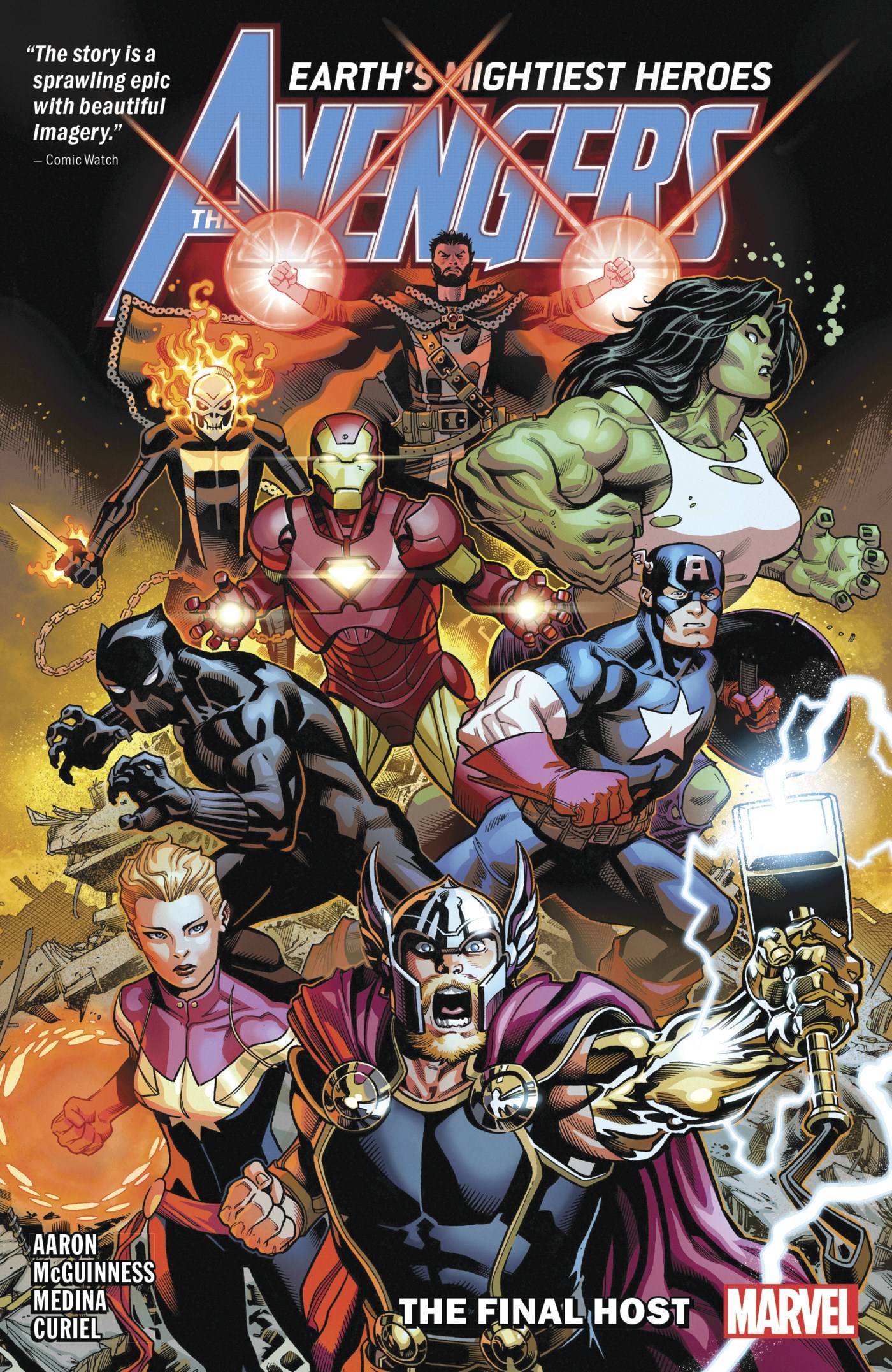 AVENGERS BY JASON AARON TP VOL 01 FINAL HOST - Shop Jason Aaron product image