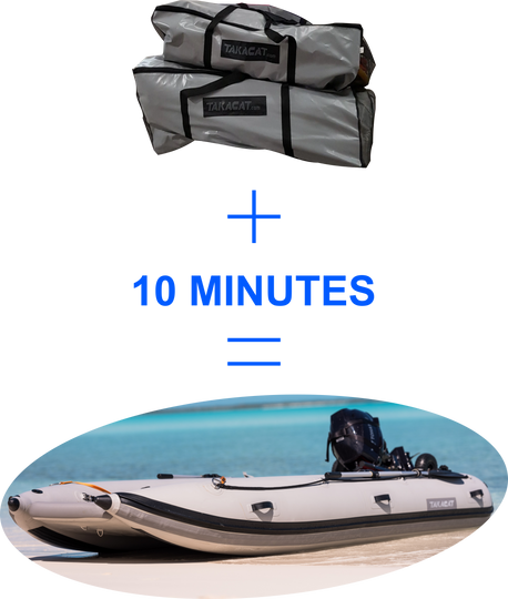 catamaran inflatable boat