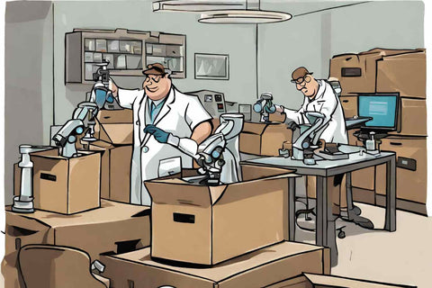 Lab clearnce cartoon - boxing