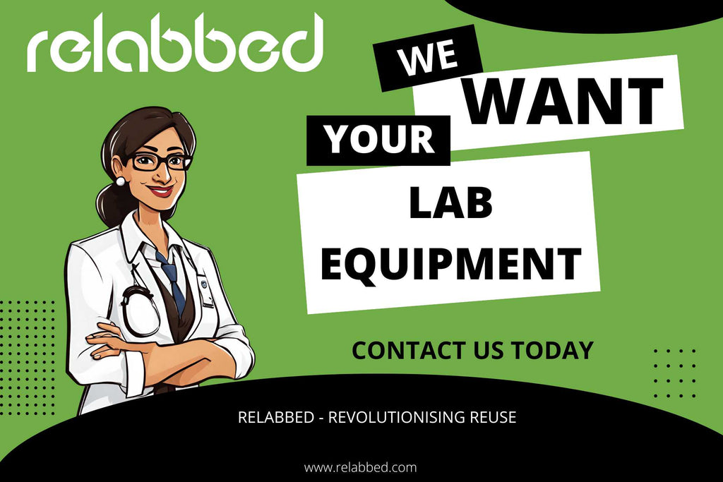 We want used lab equipment