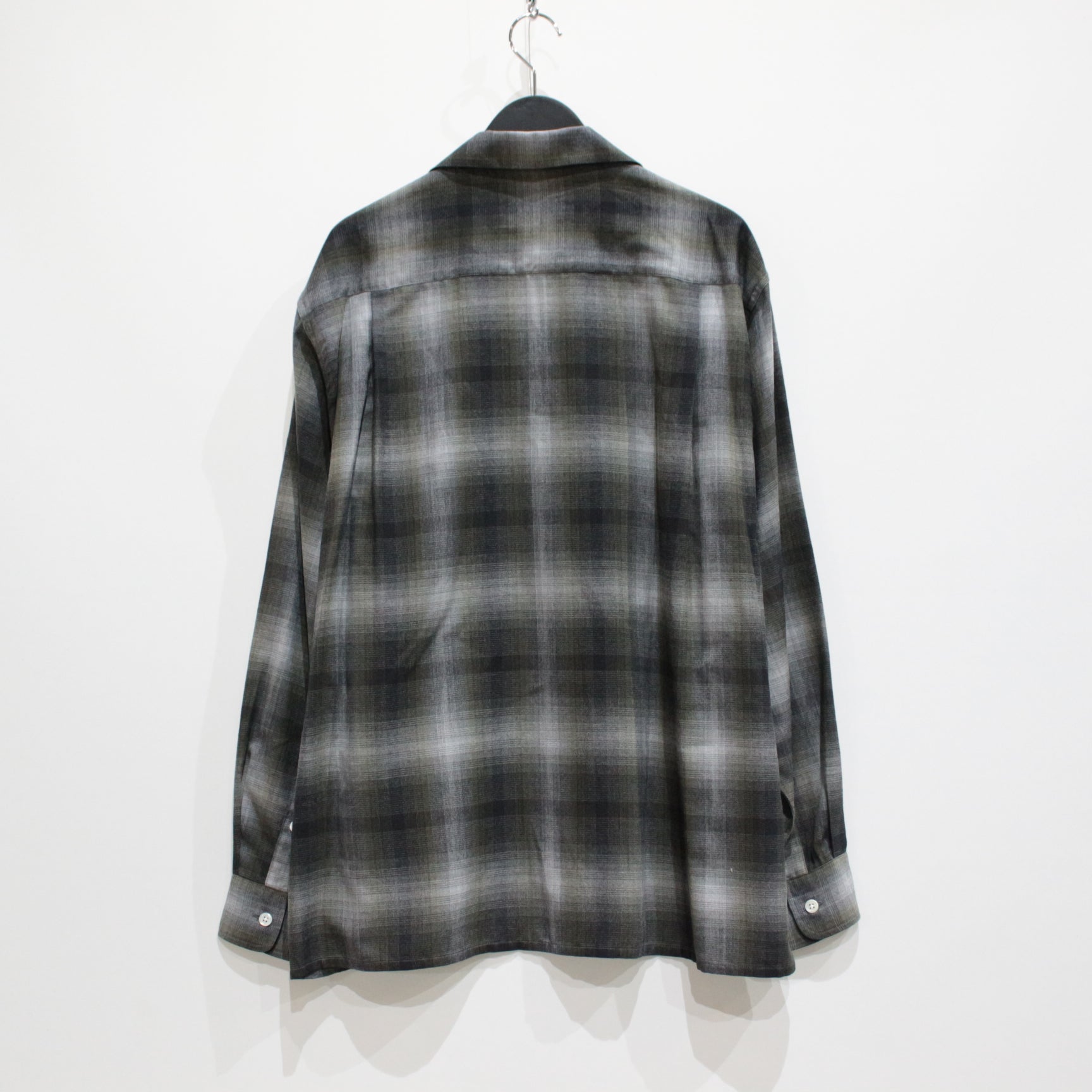 SON OF THE CHEESE | サノバチーズ SHAGGY CHECK SHIRT #NAVY [SC2220