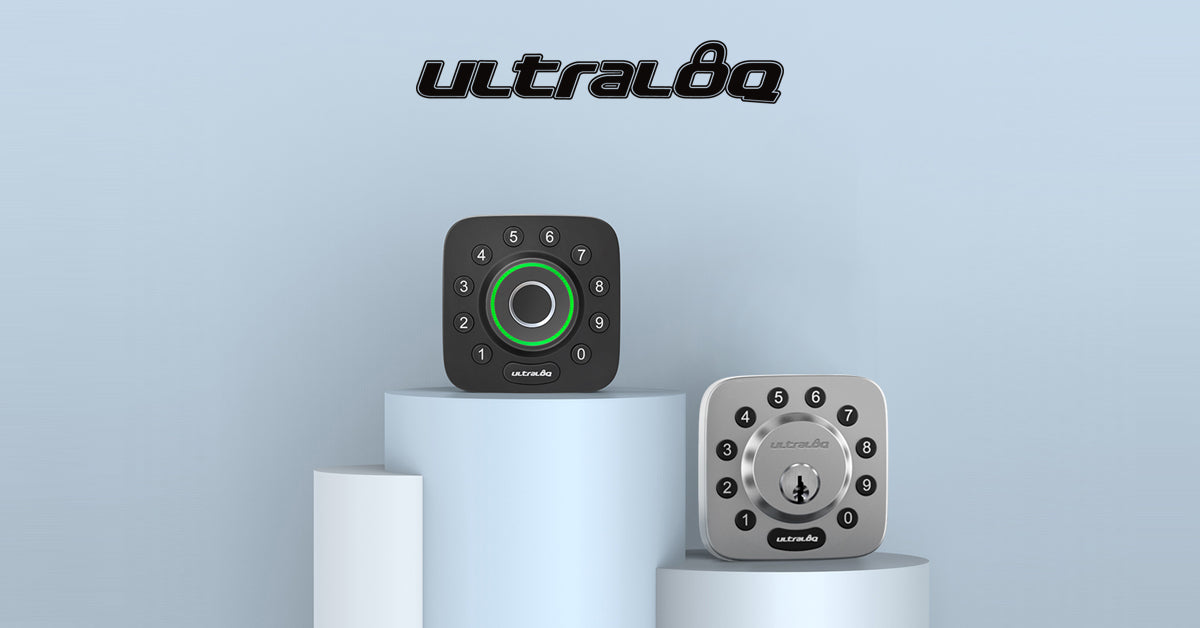 U-Bolt Pro 6-in-1 Bluetooth Enabled Fingerprint and Keypad Smart Lock  Deadbolt Plus Bridge WiFi Adapter in 2023