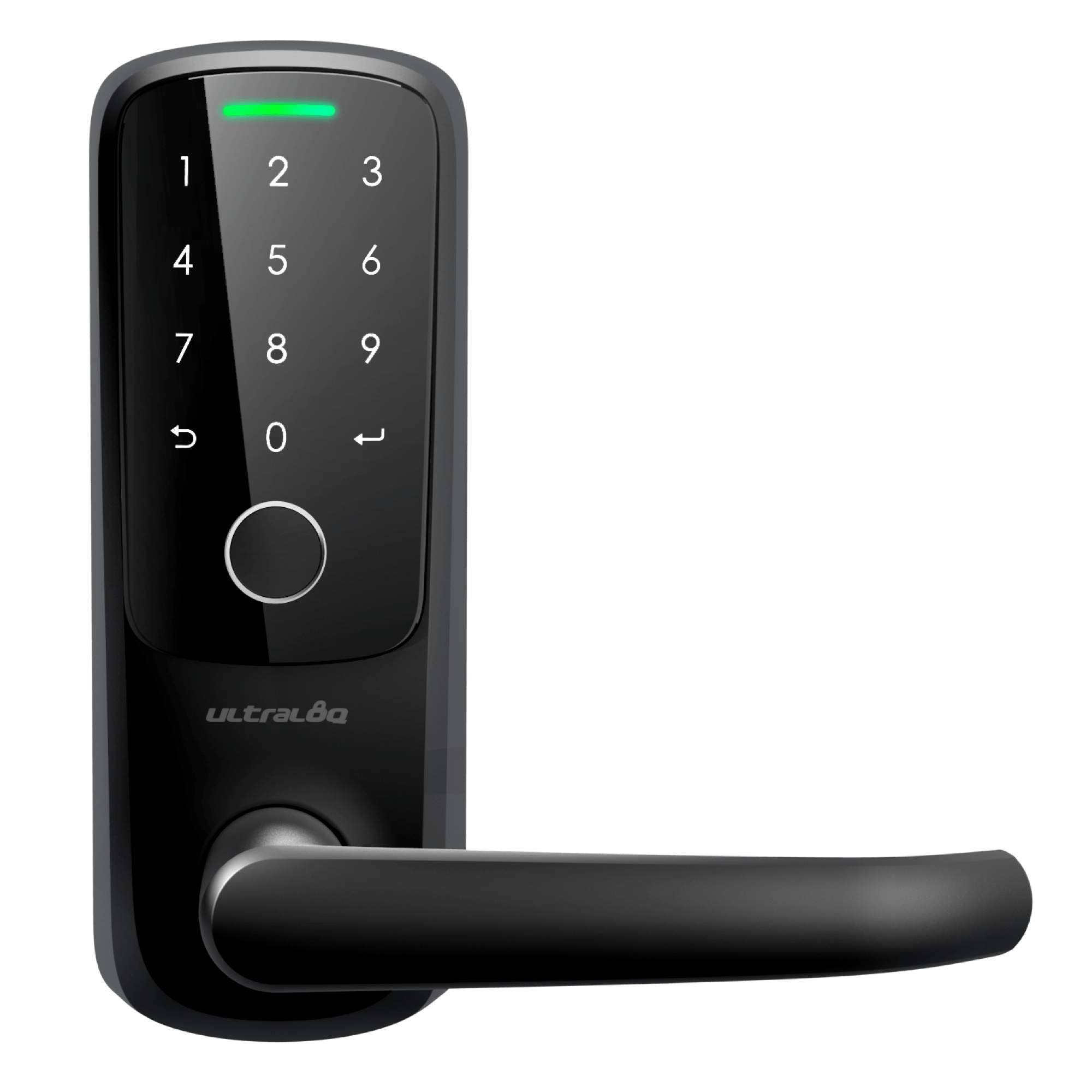 ULTRALOQ Latch 5 Fingerprint Smart Lock - Black