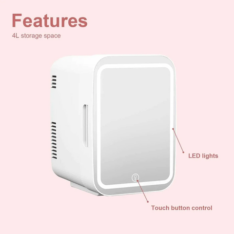 Mini Mirror Fridge - LED