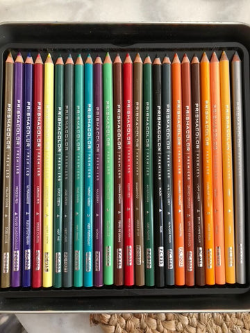 prismacolor pencils in a box