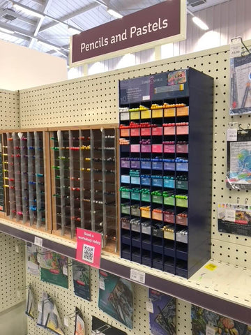 inside hobby craft art store