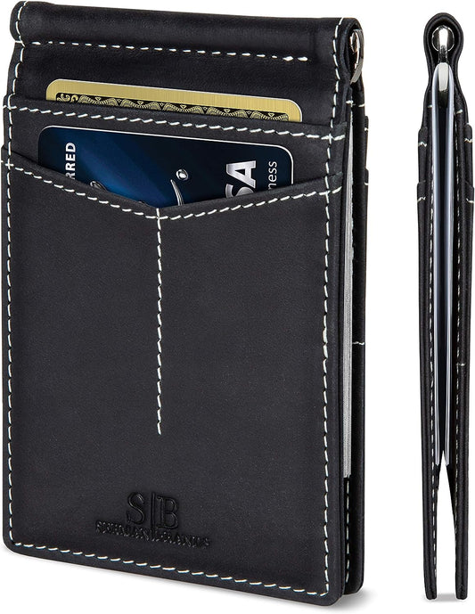 Exclusive Slim Wallet With Coin Pocket and Photo Holder – VreLuxe