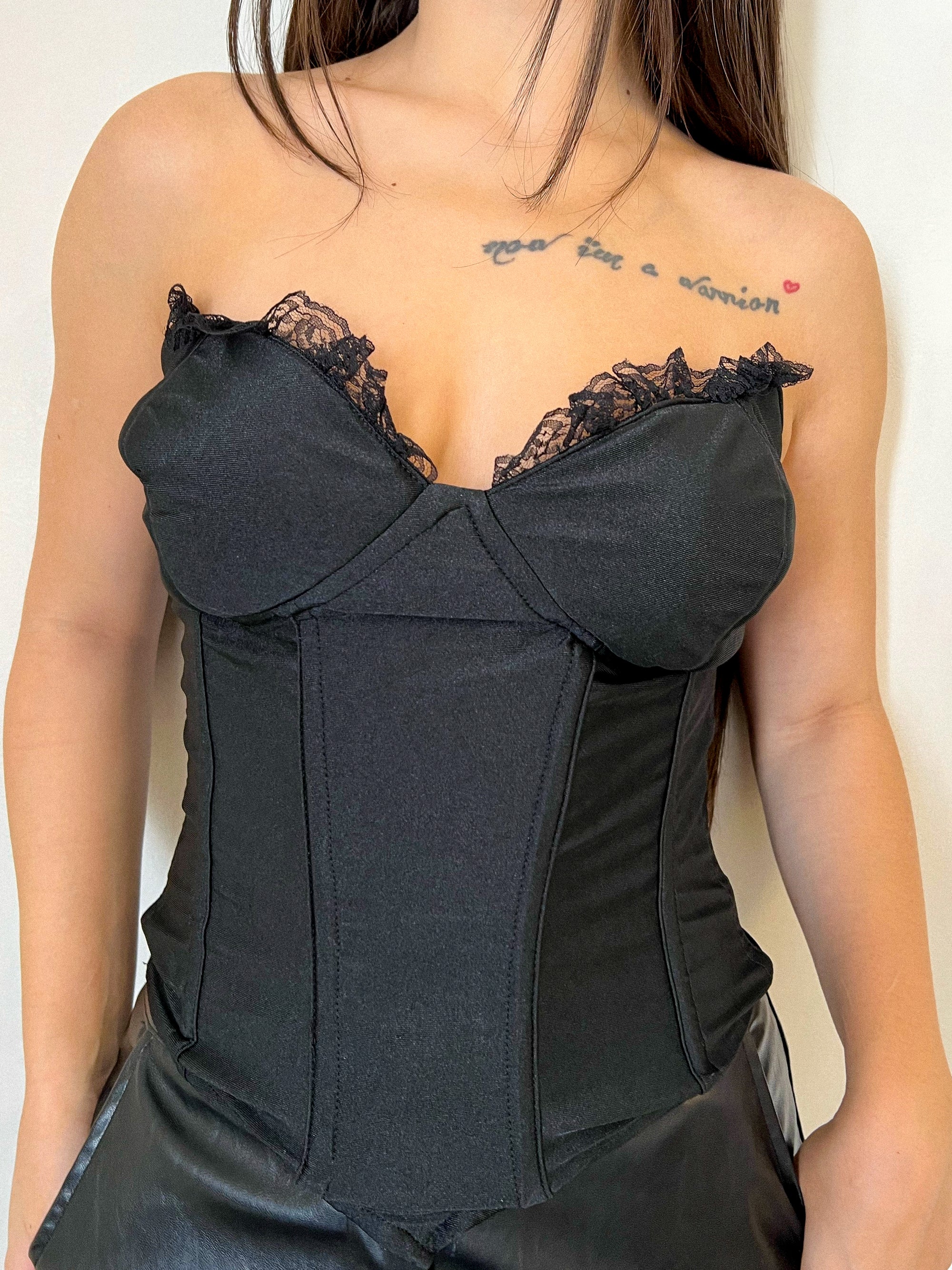 Cynthia Corset Top (Black)