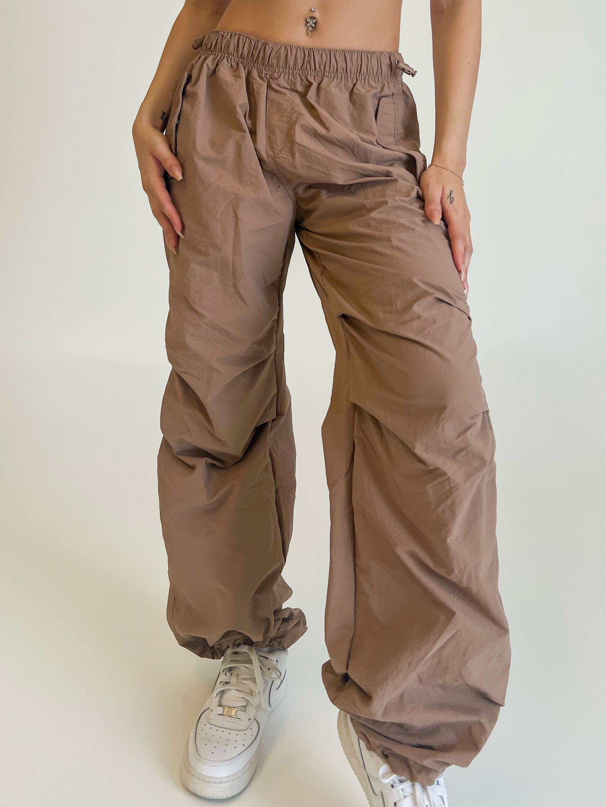 Jocelyn Cargo Pants (White) - Laura's Boutique, Inc