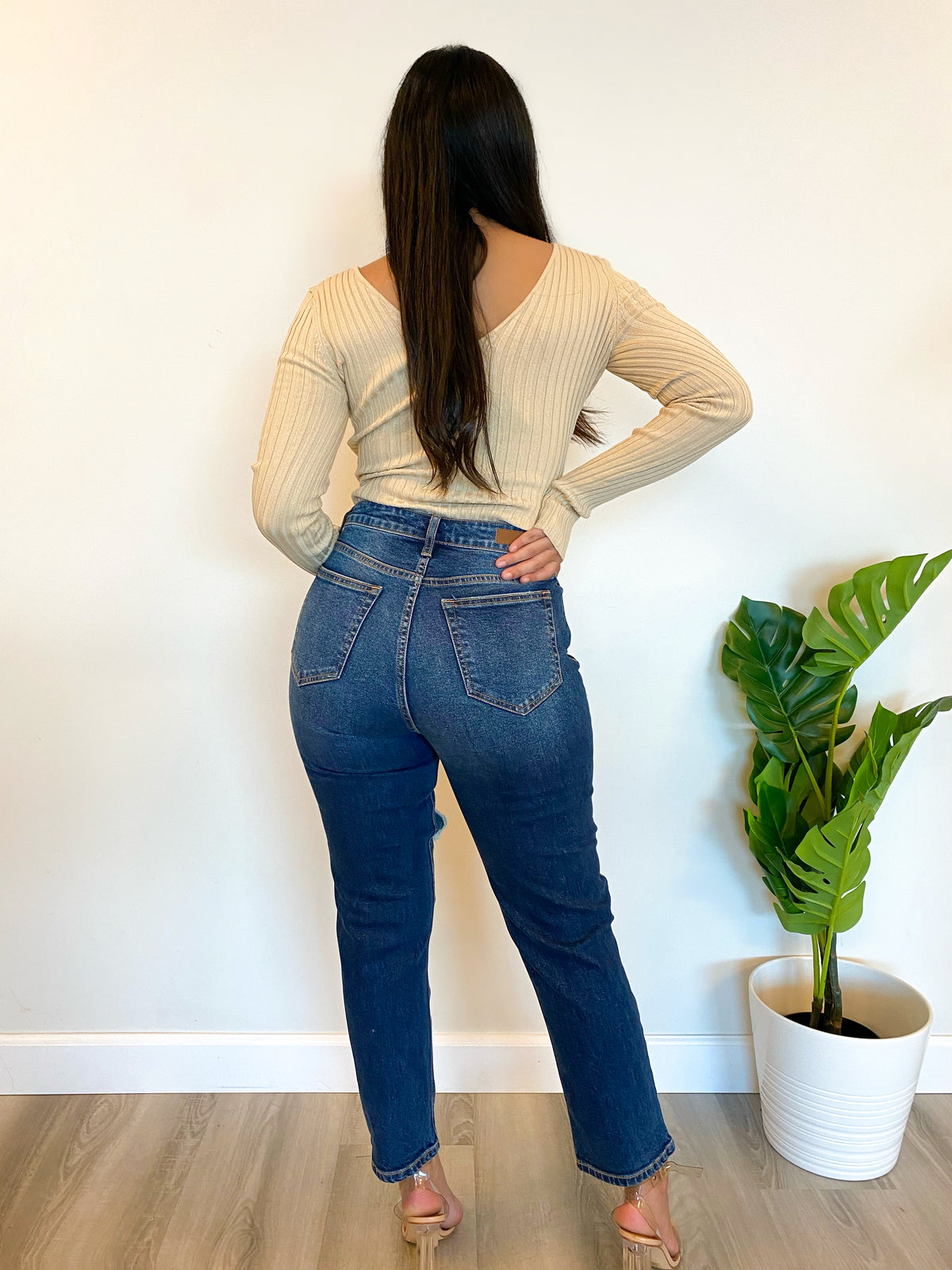 13 rise jeans