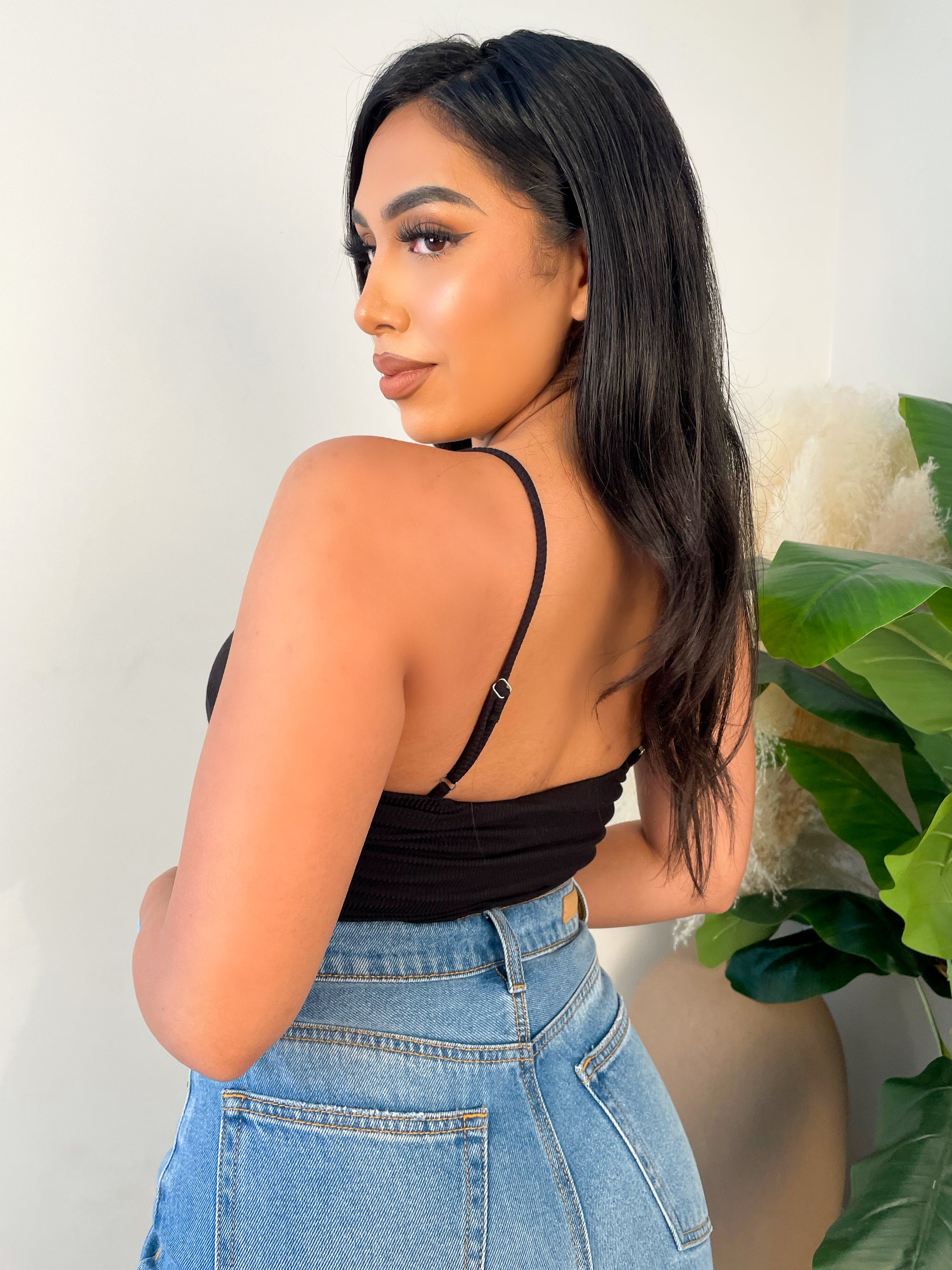 Lani the Label, Mila Bodysuit in Black