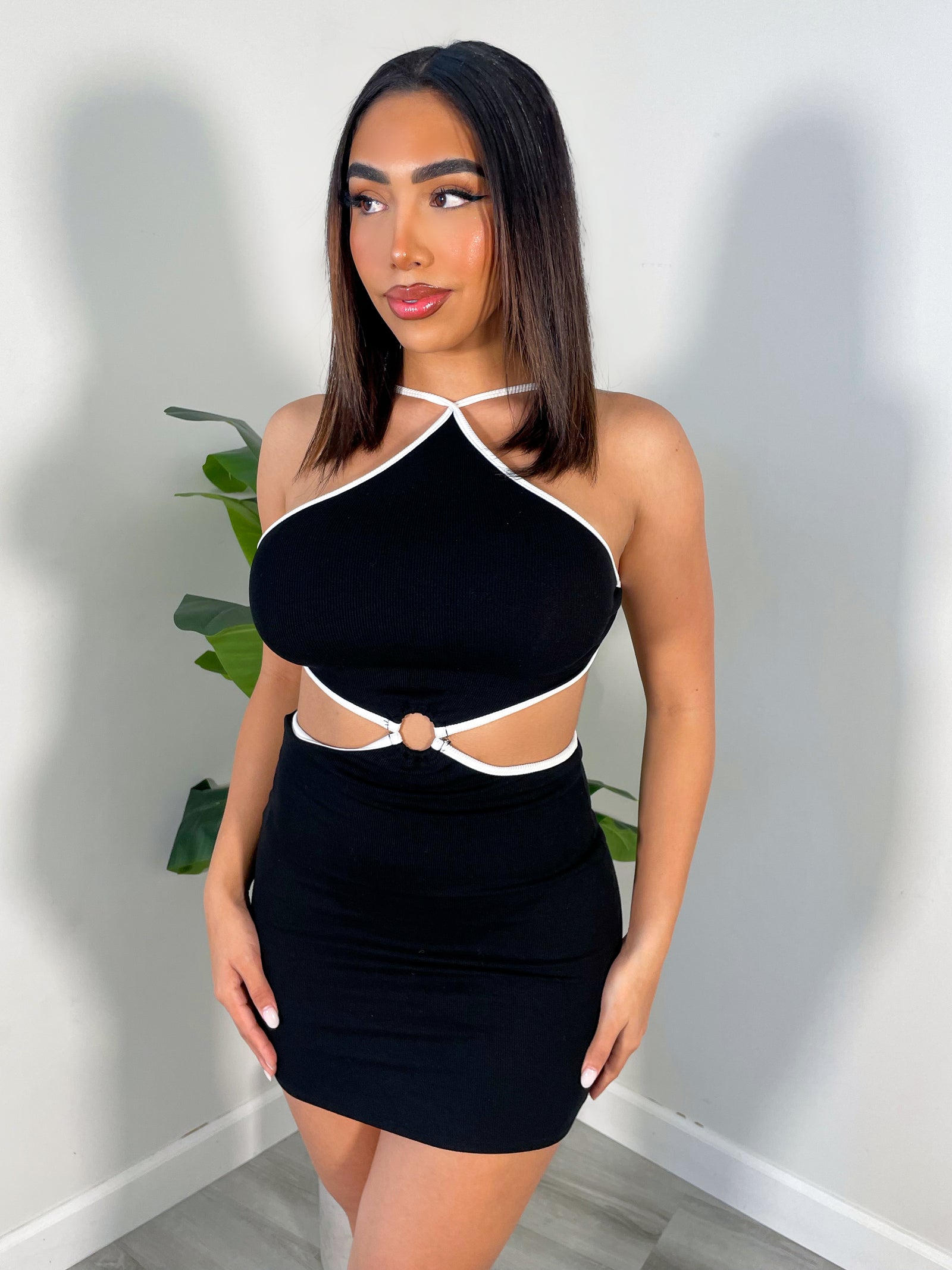 Dominique Dress (Black) - Laura's Boutique, Inc