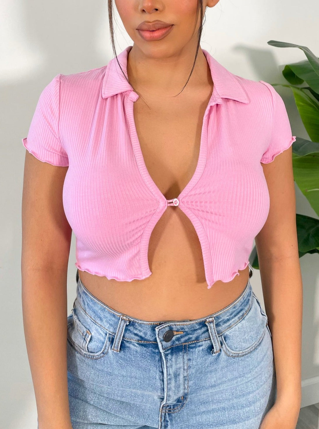 Helen Top (Pink) - Laura's Boutique, Inc