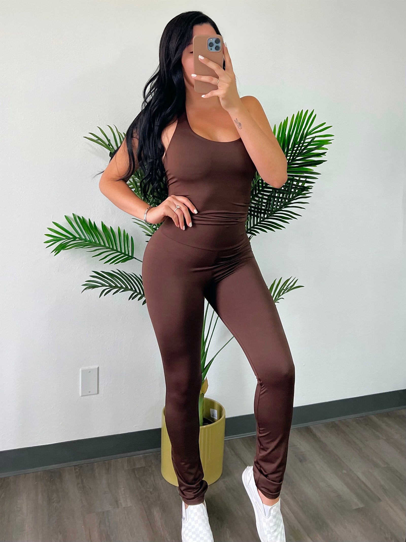 Gabby Latex Pants (black) - Laura's Boutique, Inc