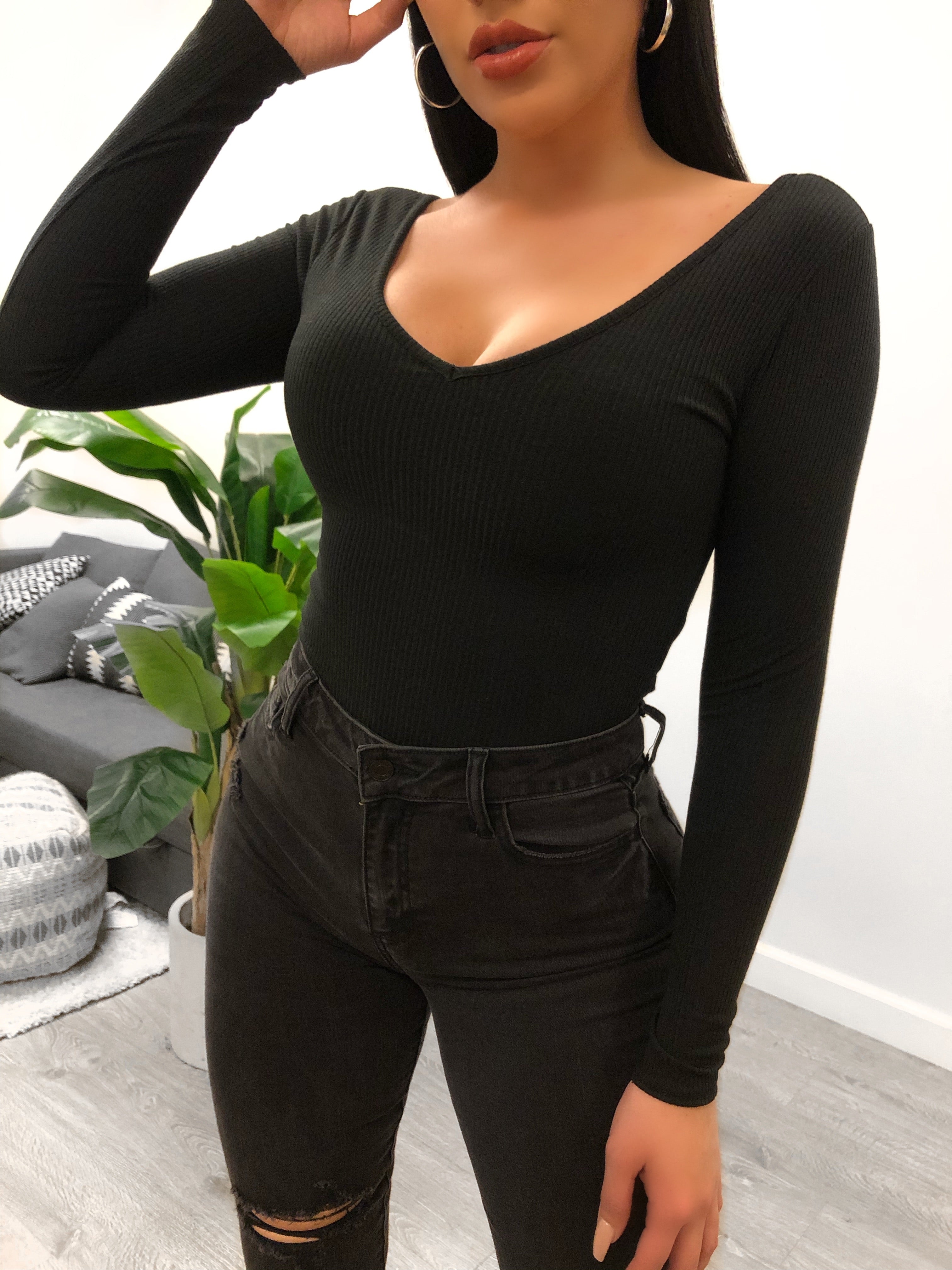 long sleeve bodysuit