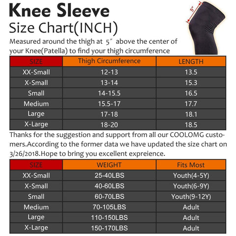 Coolomg Youth Pad Basketball Leg Long Knee Sleeve with Large EVA Pads –  COOLOMG - Football Baseball Basketball Gears