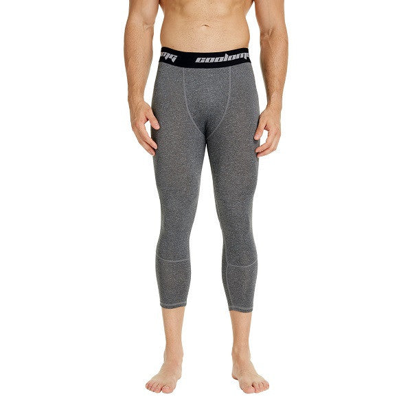 grey running tights