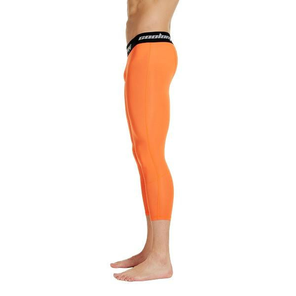 OSS - Men's 3/4 Compression Tight Pants Kneepads, Quick-Drying