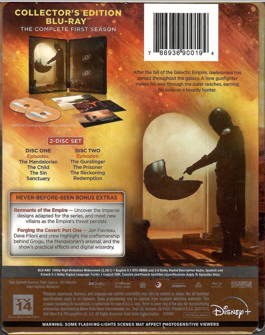 The Mandalorian - Season 2 (Limited Collector's Edition, Steelbook, 2 4K  Ultra HDs + 2 Blu-rays) 