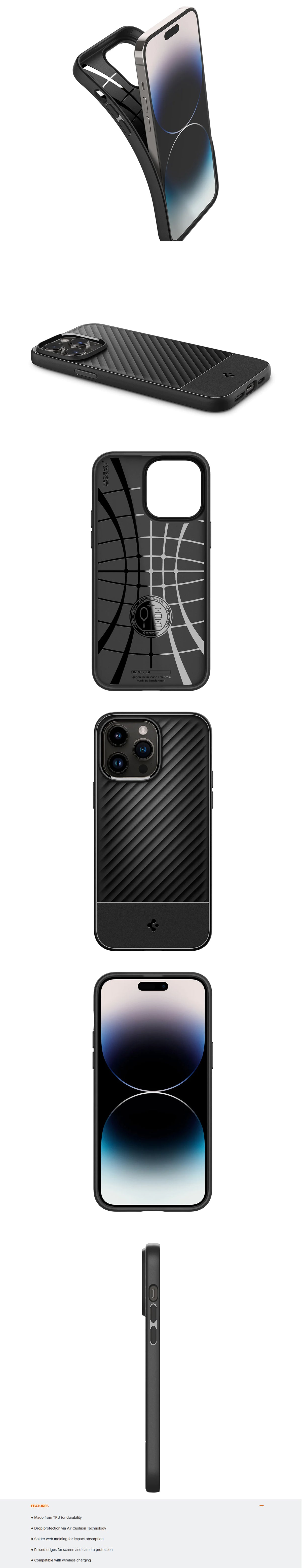 Spigen Core Armor for iPhone 14 Series - Black