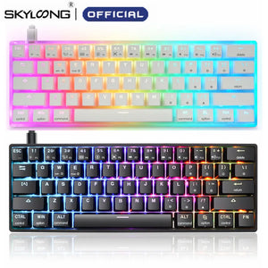 SKYLOONG GK61 Mechanical Keyboard - ClubShopex
