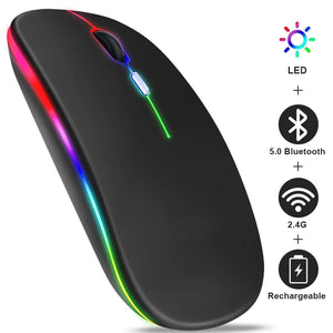 Rechargeable Bluetooth Wireless Mouse - ClubShopex