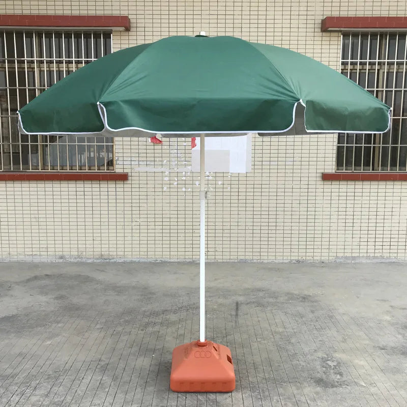 48 Inch Silver Glue Outdoor Sun Umbrella