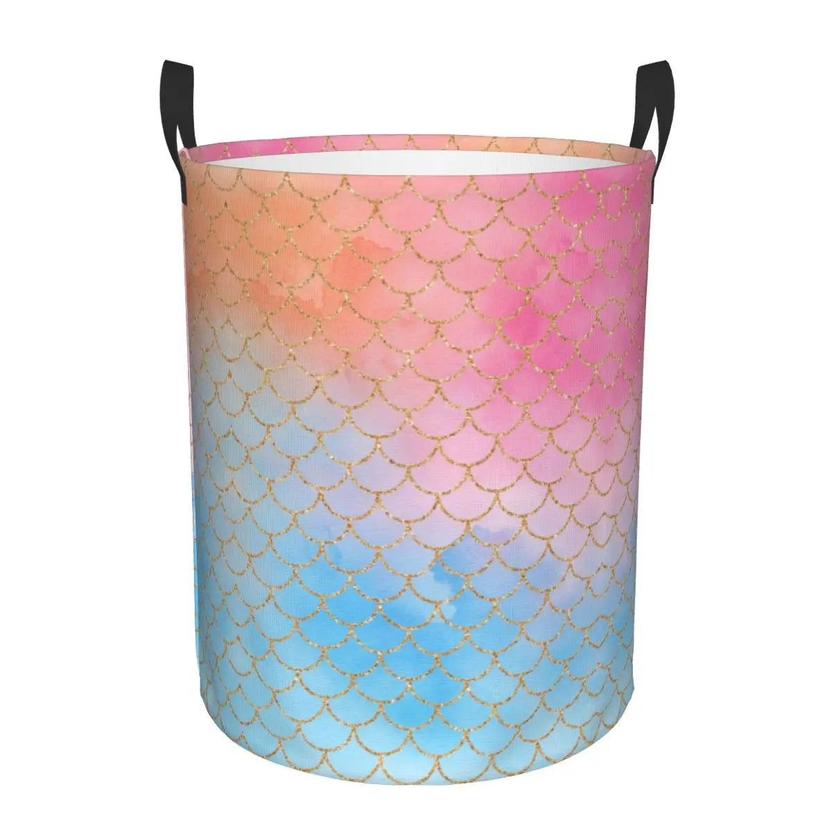 Mermaid Scales Laundry Basket