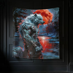 Blood Moon Lycanthrope Tapestry